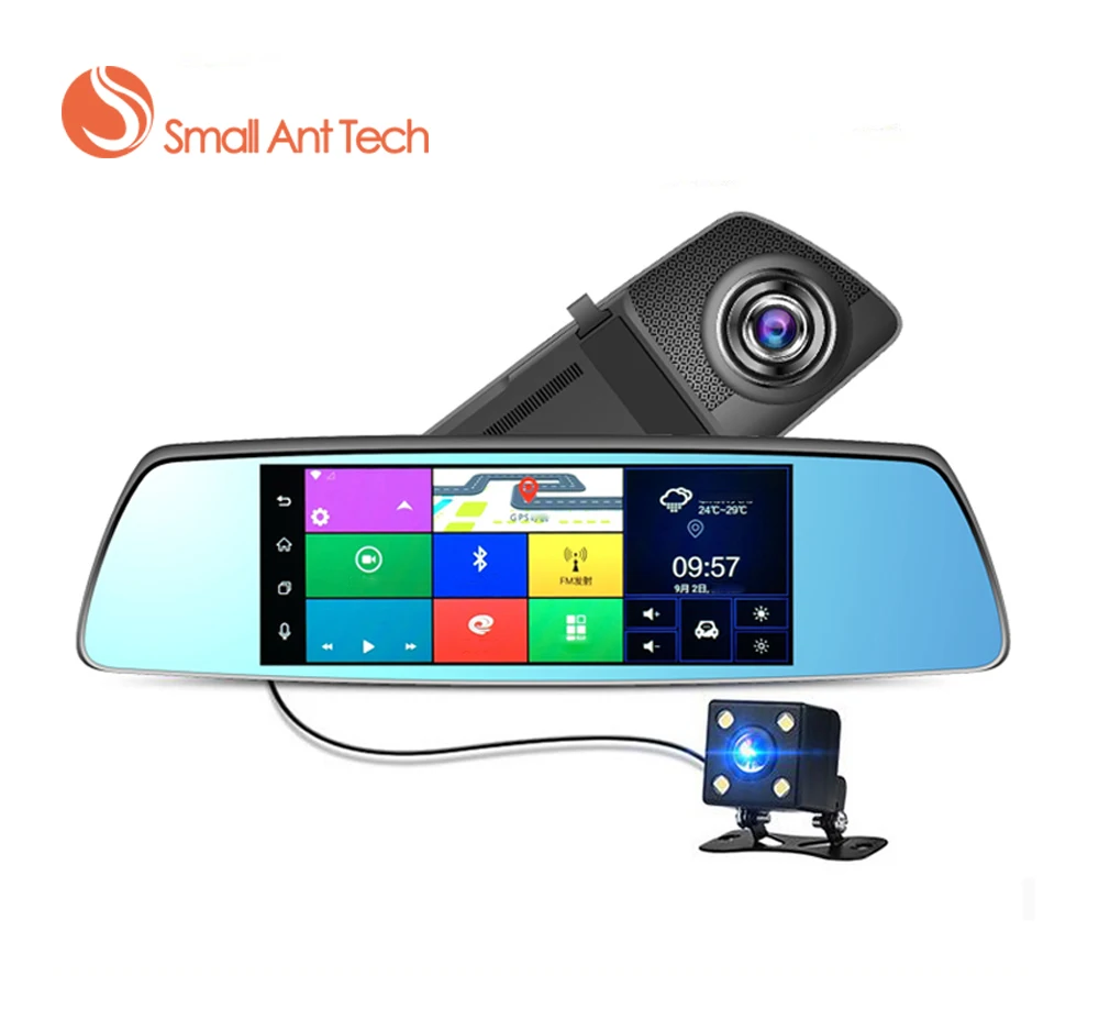 Smallanttech Видеорегистраторы для автомобилей видеорегистратор Эра двойной Камера