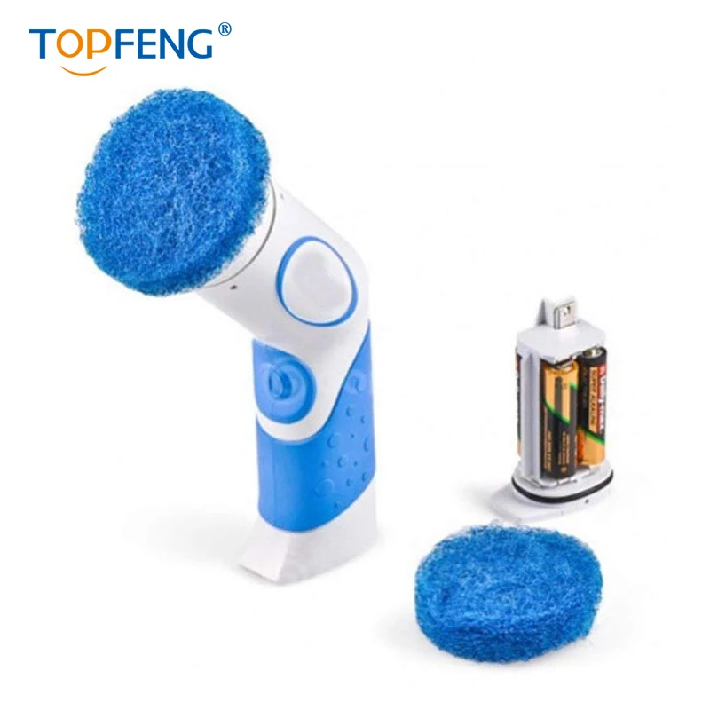 Электрическая Чистящая Щетка TOPFENG ручные кухонные электрические щетки скруббер