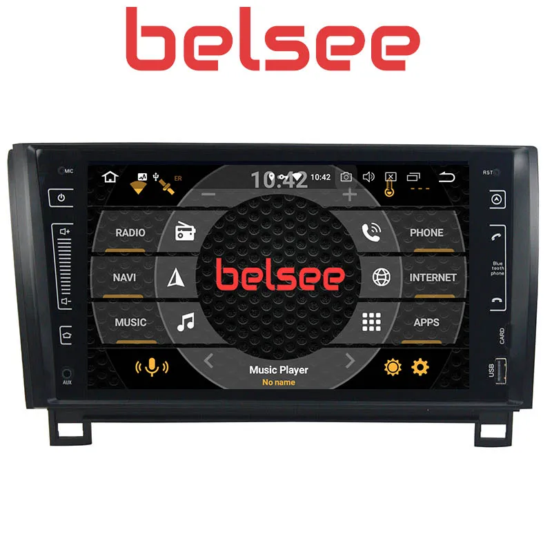 Магнитола Belsee Octa Core 9 дюймов IPS сенсорный экран Android 8 0 головное устройство стерео