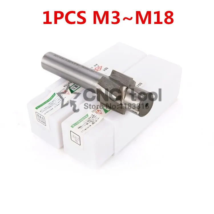 1 шт. 4 флейты M3-M18 AL HSS Цековка торцевой фрезы Метрическая Концевая мельница/отверстия для раковины сверлильная головка фреза выпуклая мельница