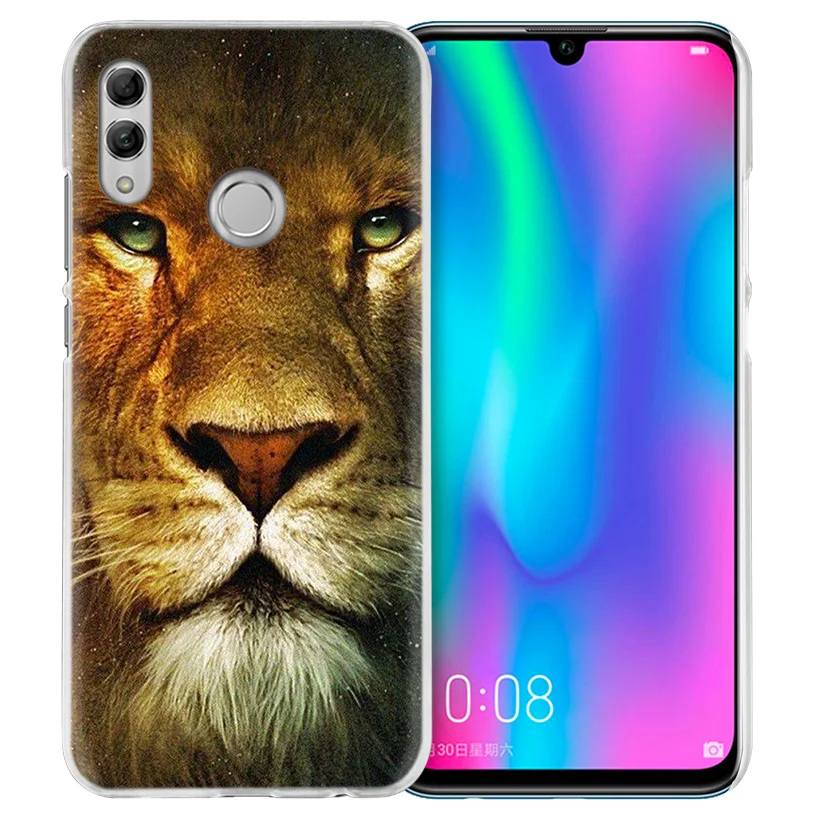 Чехол King of The lion для huawei Honor 8X Y9 9 10 Lite Play 8C 8S 8A Pro V20 20i 10i Y6 Y7 жесткий чехол для телефона из поликарбоната