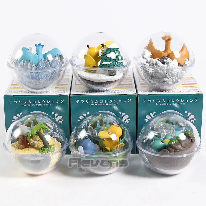 Аниме монстр Пикачу Pidgeotto Ponyta Suicune Ampharos Espeon Chikorita мини ПВХ фигурка коллекционные игрушки 6 шт./компл