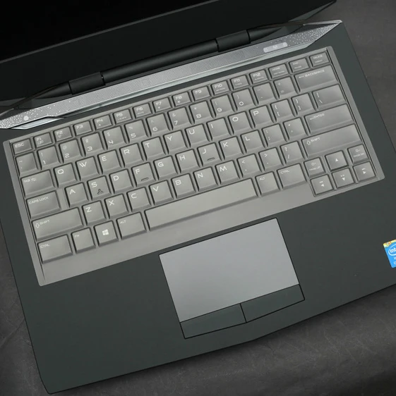 TPU прозрачная защита для клавиатуры ноутбука Чехлы кожи 2015 2016 Alienware 13 R2 R3 M13X AW13R3