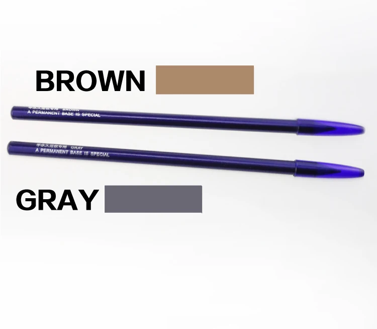 Microblading постоянный Maquillage брови татуировки Поставки линии Дизайн карандаш