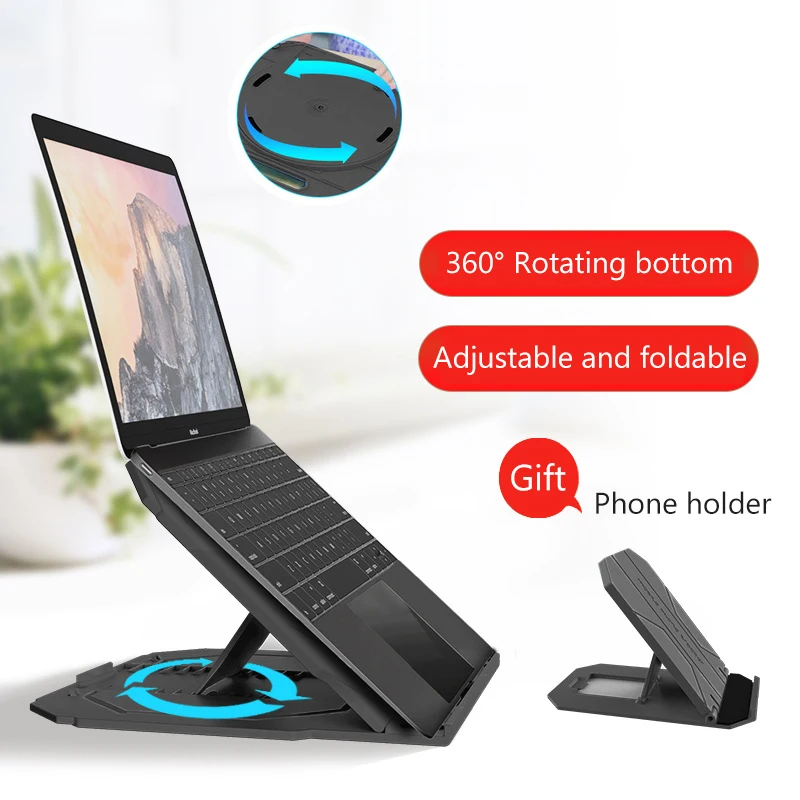 Регулируемая Складная подставка для ноутбука держатель Macbook Lenovo Asus HP Dell