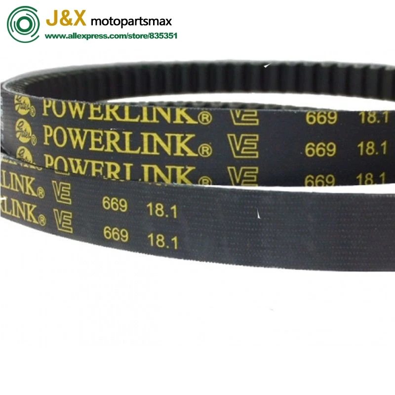 669 ременные ворота Powerlink 669-18 1-30 CVT приводной ремень для GY6 50cc 80cc 137qma 139QMB Скутер