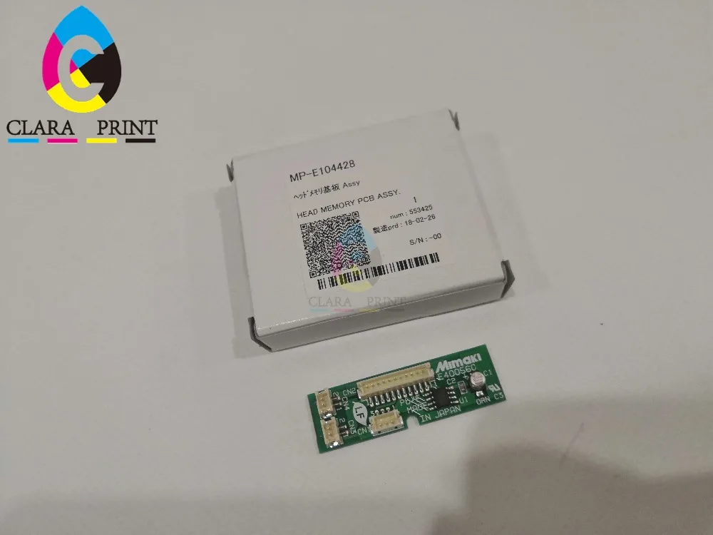 Оригинал mimaki JV5 головка памяти PCB в сборе для CJV30 JV33 TPC 1000 TS3 1600 E104428|Детали принтера|
