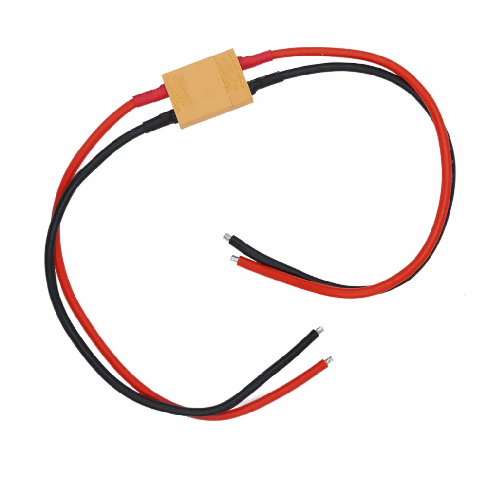 5 пар/лот XT90 RC кабельный разъем для аккумулятора штекер с 14AWG силиконовой