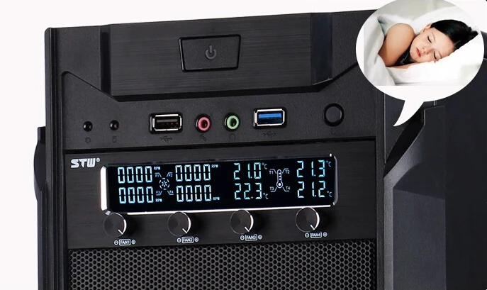 Контроллер скорости вентилятора 4 комплекта можно выключить алюминиевый сплав