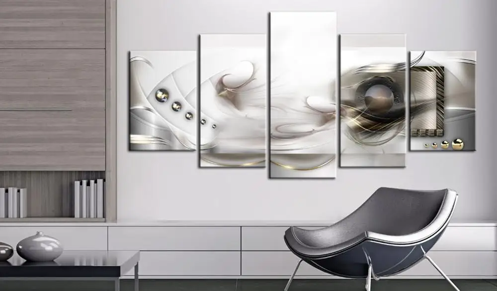 5 Pieces Printed Abstract series Canvas Oil Painting Decoration Wall Picture In Living Room Modern Art PJMT-B-305 | Дом и сад