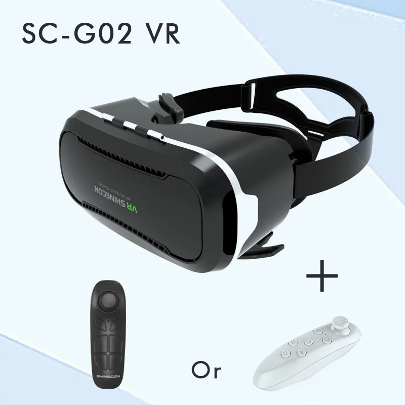 VR SHINECON очки 3D виртуальной реальности готовый плеер один пасхальное яйцо Фильмы