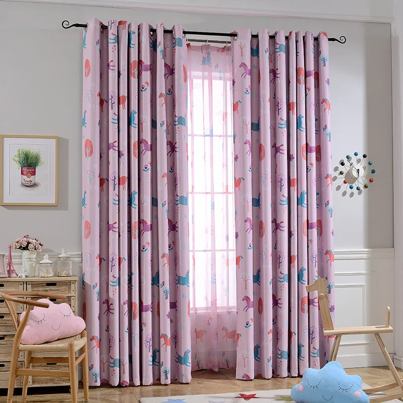 YokiSTG затемненные шторы с рисунком для гостиной спальни детской комнаты детей