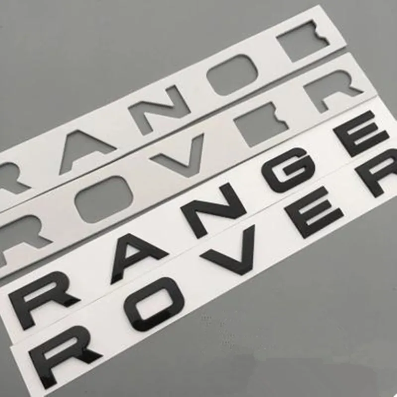 10 компл. 3D абс высококачественный для RANGE ROVER буквы Автомобильная Передняя Крышка