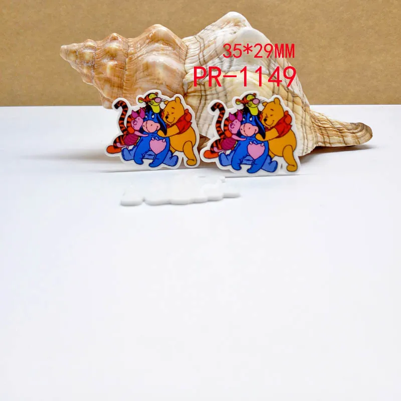 Кавайный мультяшный медведь тигр фигурка животное лицо украшение для дома