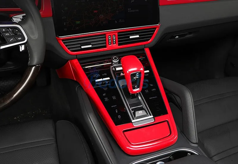 Для Porsche Cayenne 2018 2019 внутренняя Передняя Коробка передач коробка для хранения
