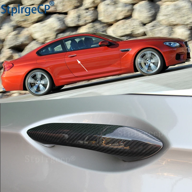 Для BMW M6 F06 F12 F13 2013 2014 Аксессуары 100% Настоящее углеродное волокно Авто Внешняя