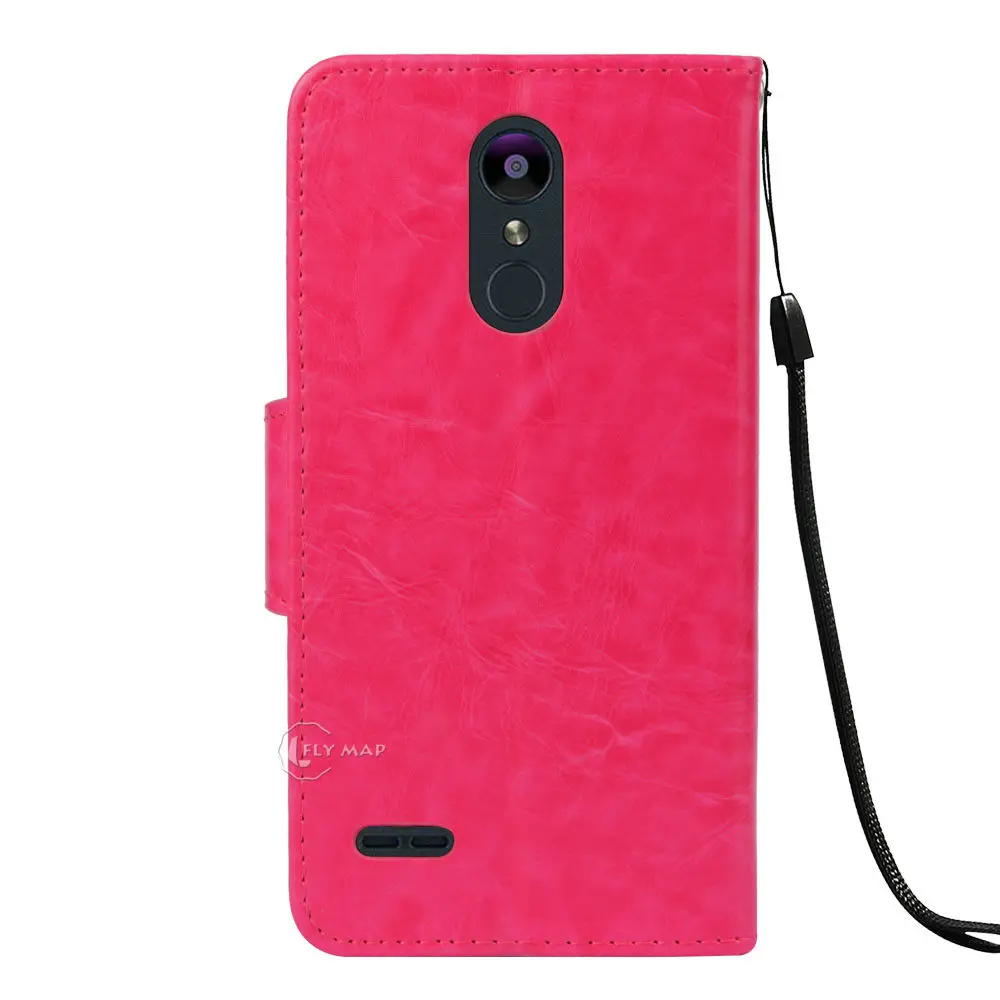Винтажный флип-чехол для LG K8 2018X210 кошелек мобильного телефона кожаный чехол K9 2018