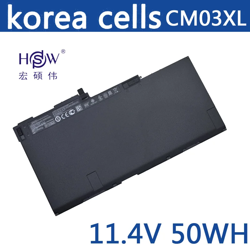 HSW ноутбука Батарея для HP cm03xl cm03050xl hstnn ib4r l11c 5 716724 1c1 EliteBook 840 G1 ZBook 14 E7U24AA|battery for hp|laptop