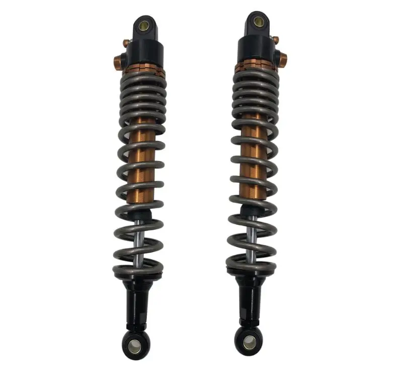 YOSS 340 мм 350 360 380 8 весенние мотоциклетные амортизаторы для Honda Yamaha Сузуки Кавасаки