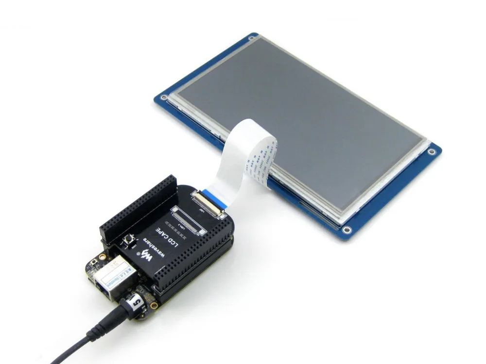 Части BB Черный Пакет D с beaglebone черный REV c 4 ГБ 8bit ARM Cortex A8 7 дюймовый резистивный