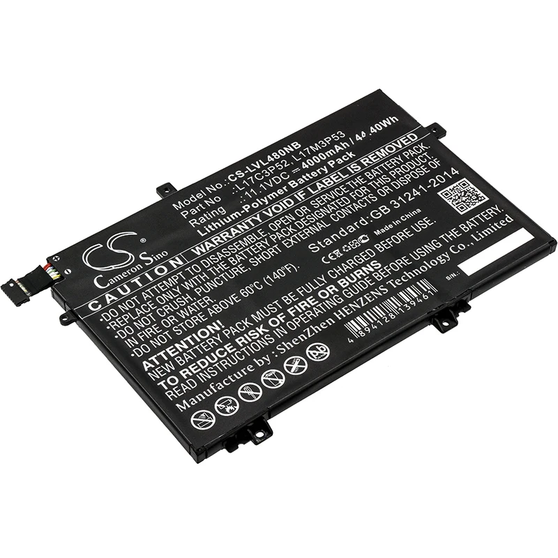 Обновленная батарея для ноутбука Lenovo 20LS0015UK 20LS0016MH 20LS001WAU литий полимерная 4000