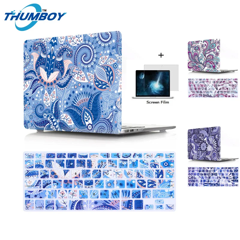 Laptop Case For Apple MacBook Air Pro Retina 11 12 13 15 case for mac book A1706 1707 1708 inch with Touch bar gift mouse pad | Компьютеры