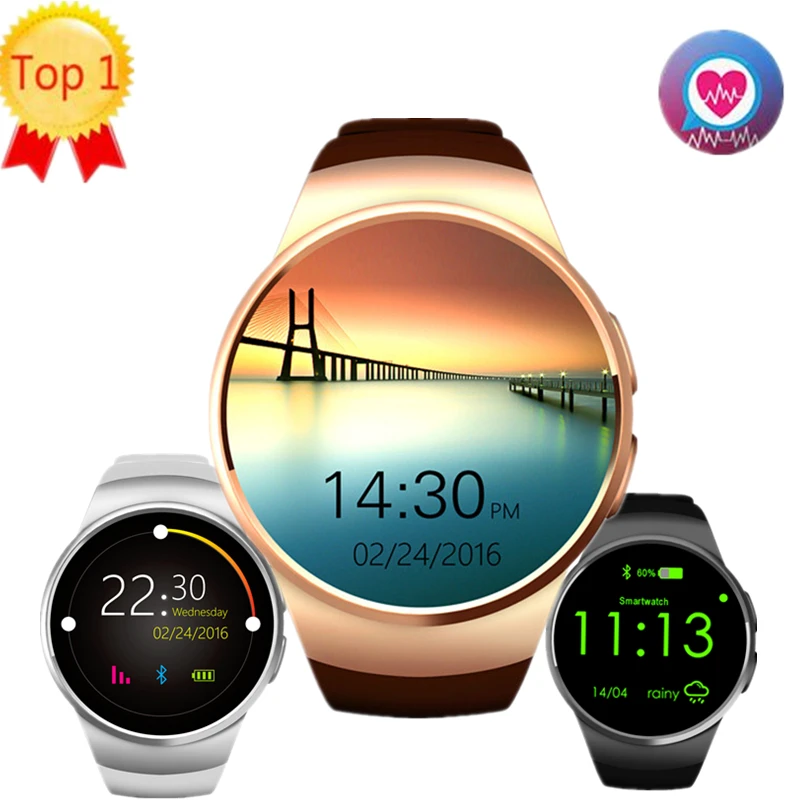 GOLDENSPIKE KW18 Bluetooth Смарт часы 1 3 дюймов полный экран 240*240 поддержка SIM 32 Гб TF карта