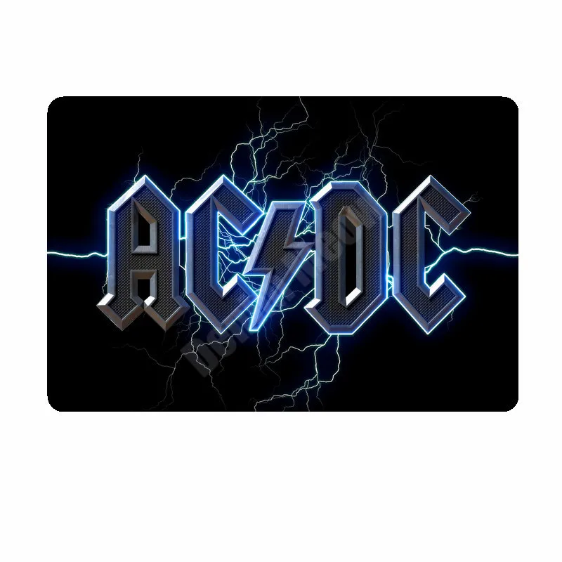 U 20x30 см ACDC винтажные металлические жестяные вывески для бара, кафе, паба, казино, домашний декор, тарелки в стиле ретро, музыкальная доска, художественный плакат, рок наклейки на стену N264 - Цвет: U