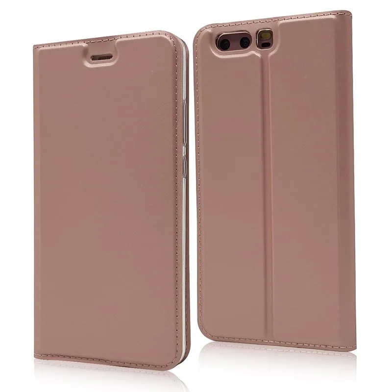 Ультратонкий магнитный чехол для Huawei P10 Plus 5 дюйма футляр карт телефона откидной с