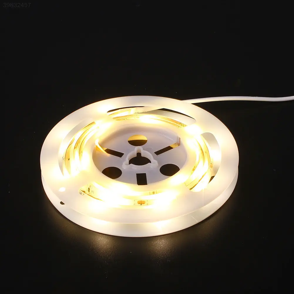 Pir Сенсор смысле под кроватью Led бусы Strip строка ночник гибкие лампы освещения