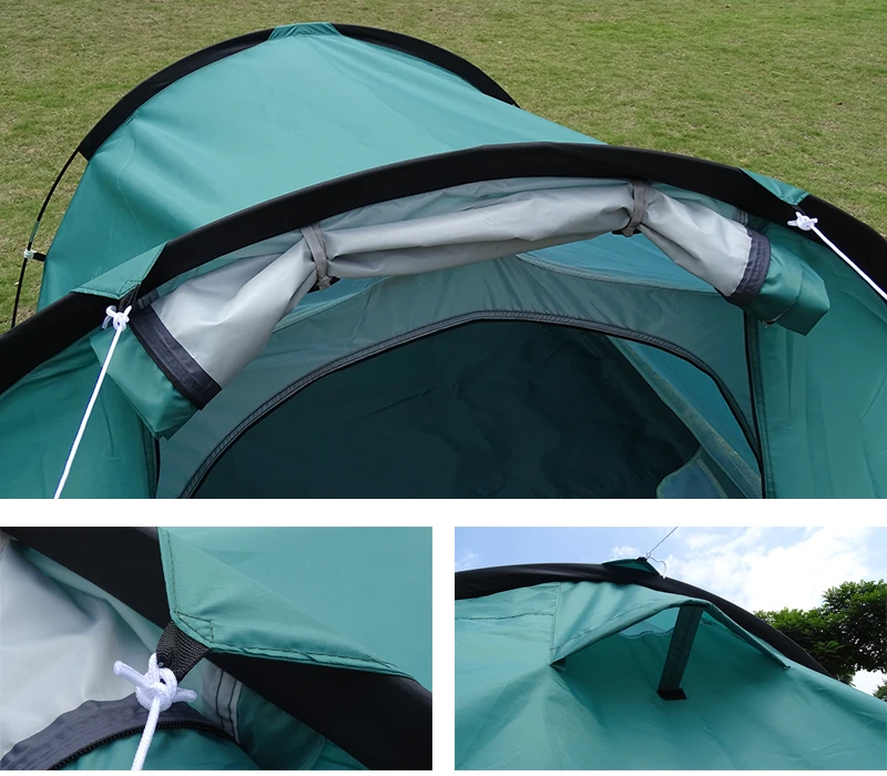 Outdoor Tunnel Tent 1 2 Person 4 Season Backpacking Tourist Travel Tent Waterproof Partytent Beach Tents Hiking Camping Tent