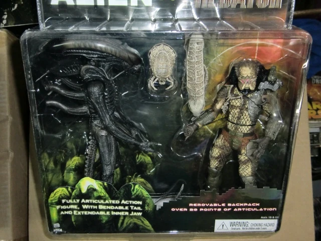 Новый набор из 2 упаковок AVP Alien VS. Эксклюзивный фигурка хищника NECA | Игрушки и