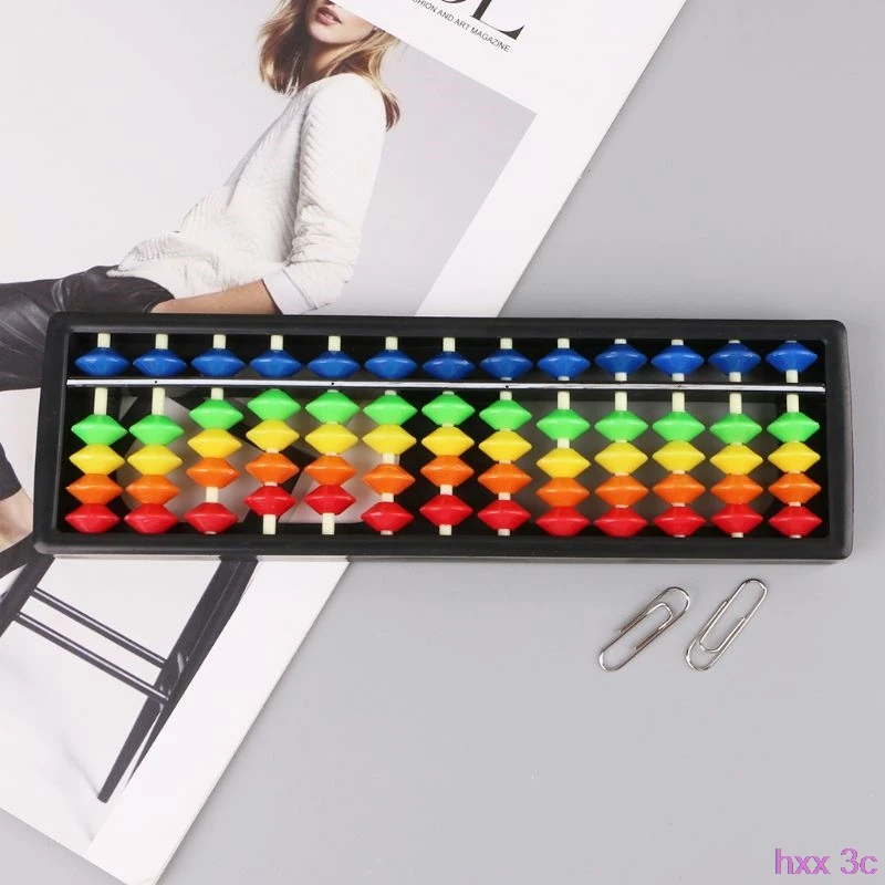13 колонки портативные пластиковые Abacus арифметические счеты соробан расчетный