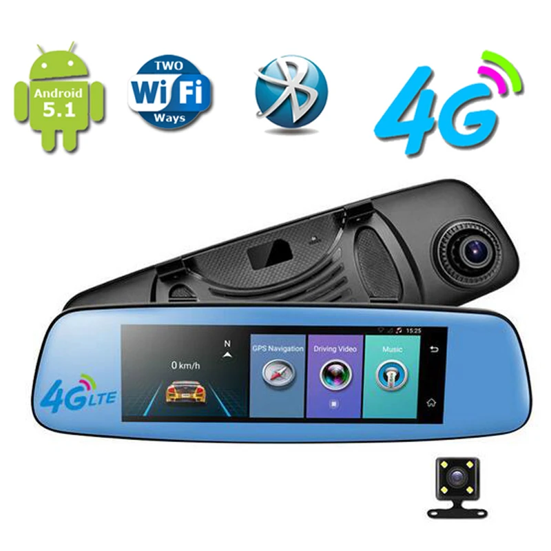 QUIDUX Android 5.1 Автомобильный ВИДЕОРЕГИСТРАТОР 4 Г WCDMA 7.84 Дюймов Сенсорный Заднего