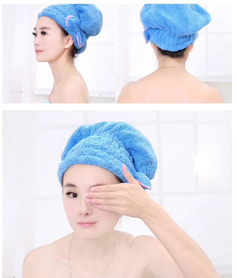 Шапка из микрофибры для быстрого высыхания волос|accessories bath|accessories accessoriesaccessories hair