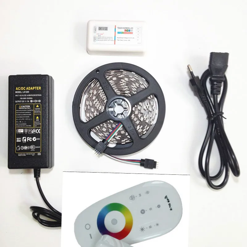10 м 30 М 5050 RGB Светодиодная лента 60 светодиодов/м 300 светодиодов Водонепроницаемая