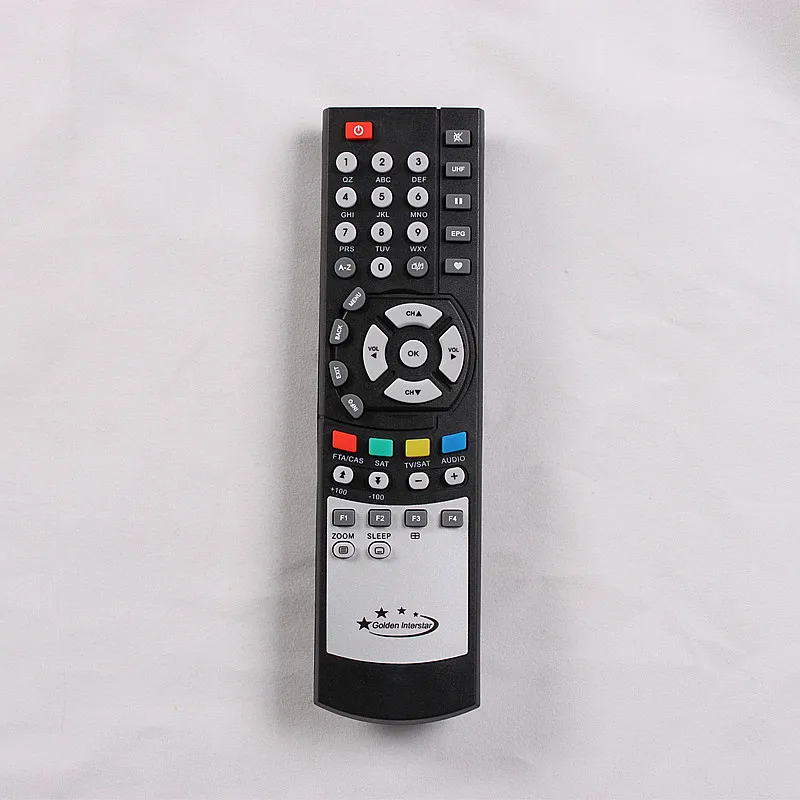 Золотой спутниковый ресивер Interstar с дистанционным управлением 41 клавиша