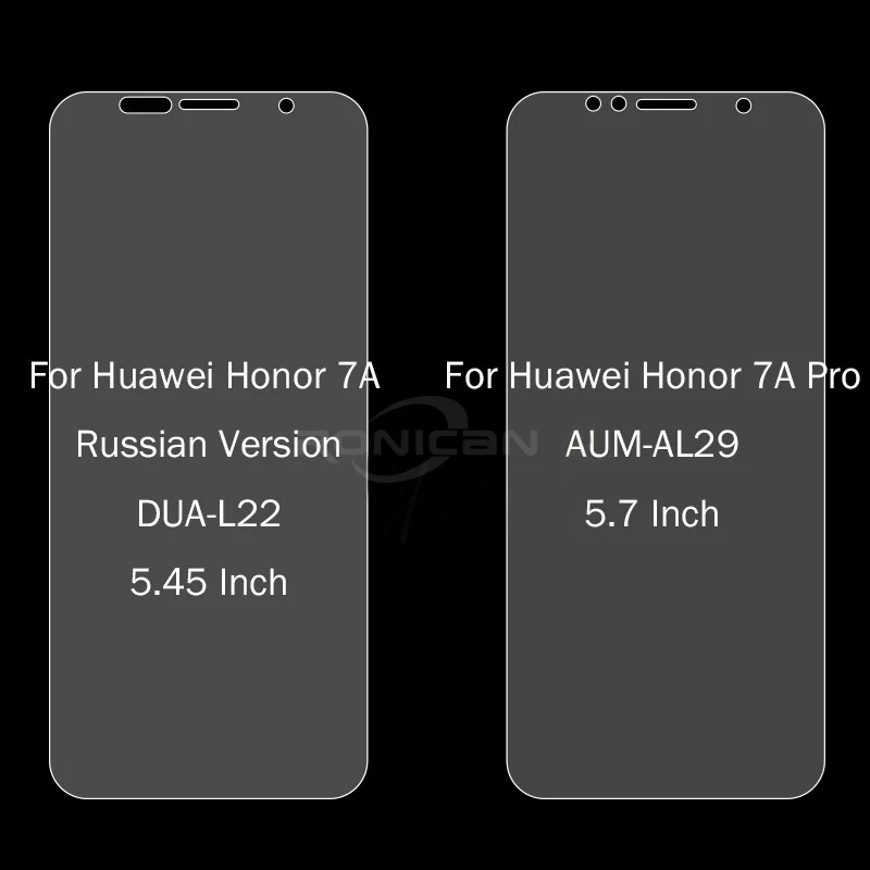 Роникан Анти-Царапины 0 26 мм закаленное стекло для Huawei Honor 7A Pro AUM-AL29 Защитная