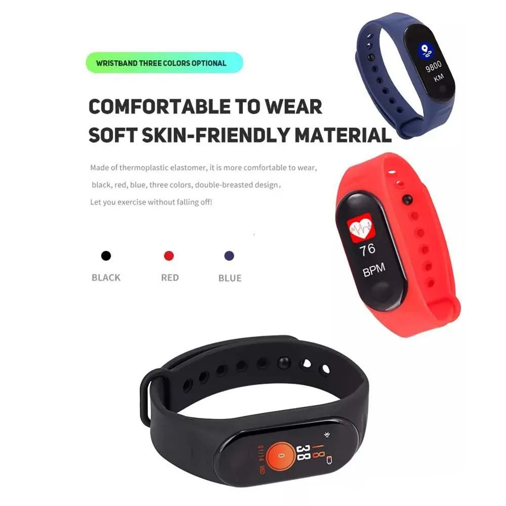 Спортивный Браслет Смарт-часы Мужские Женские умные часы для Android IOS