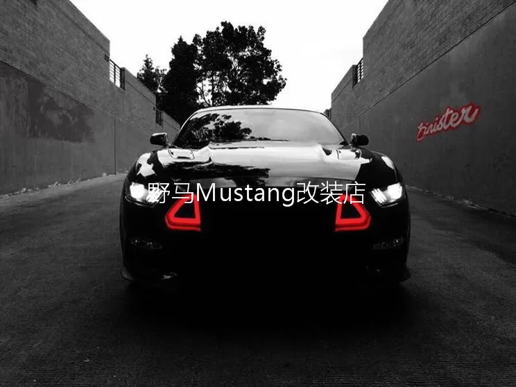 Передняя Автомобильная решетка для автомобиля FORD MUSTANG 2015 2016 светодиодная