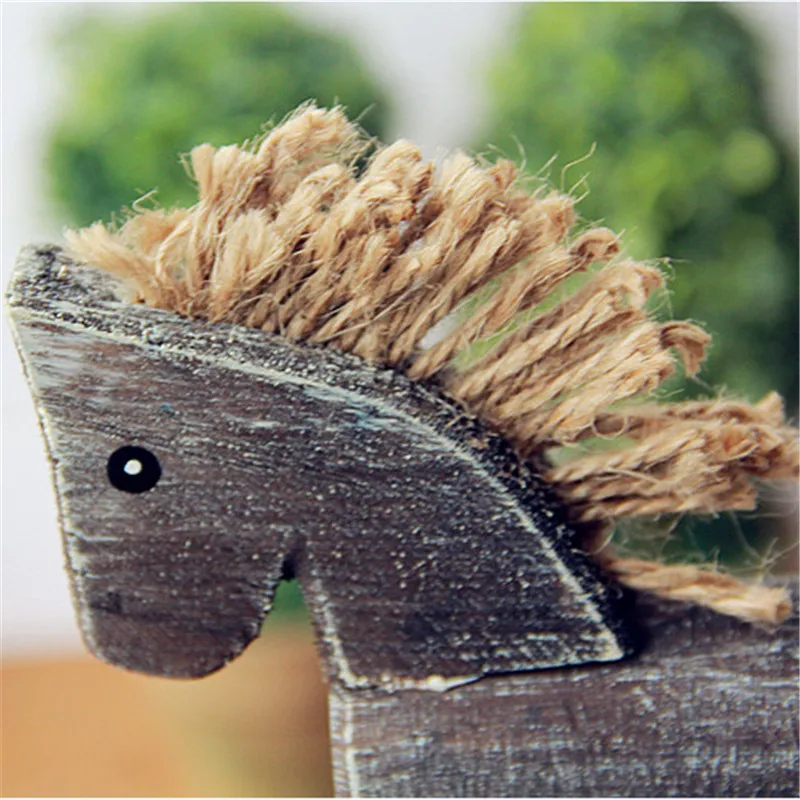 Restoring Ancient Ways Classical Faust Trojan European Style Simple New Homes Decoration Creative Wooden Horse Gifts Crafts | Дом и сад