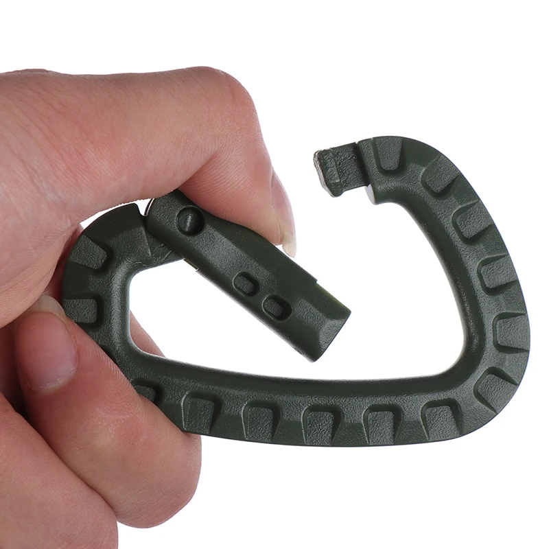 2 шт. карабин подняться застежка клипса крюк рюкзак Системы и d образной пряжкой в