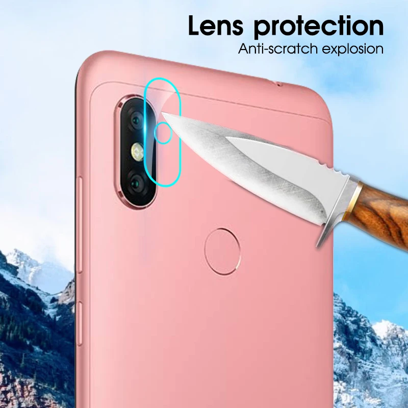 Пленка для объектива камеры закаленное стекло Xiaomi Redmi Note 7 6 5 Pro 6A S2 HD защита экрана