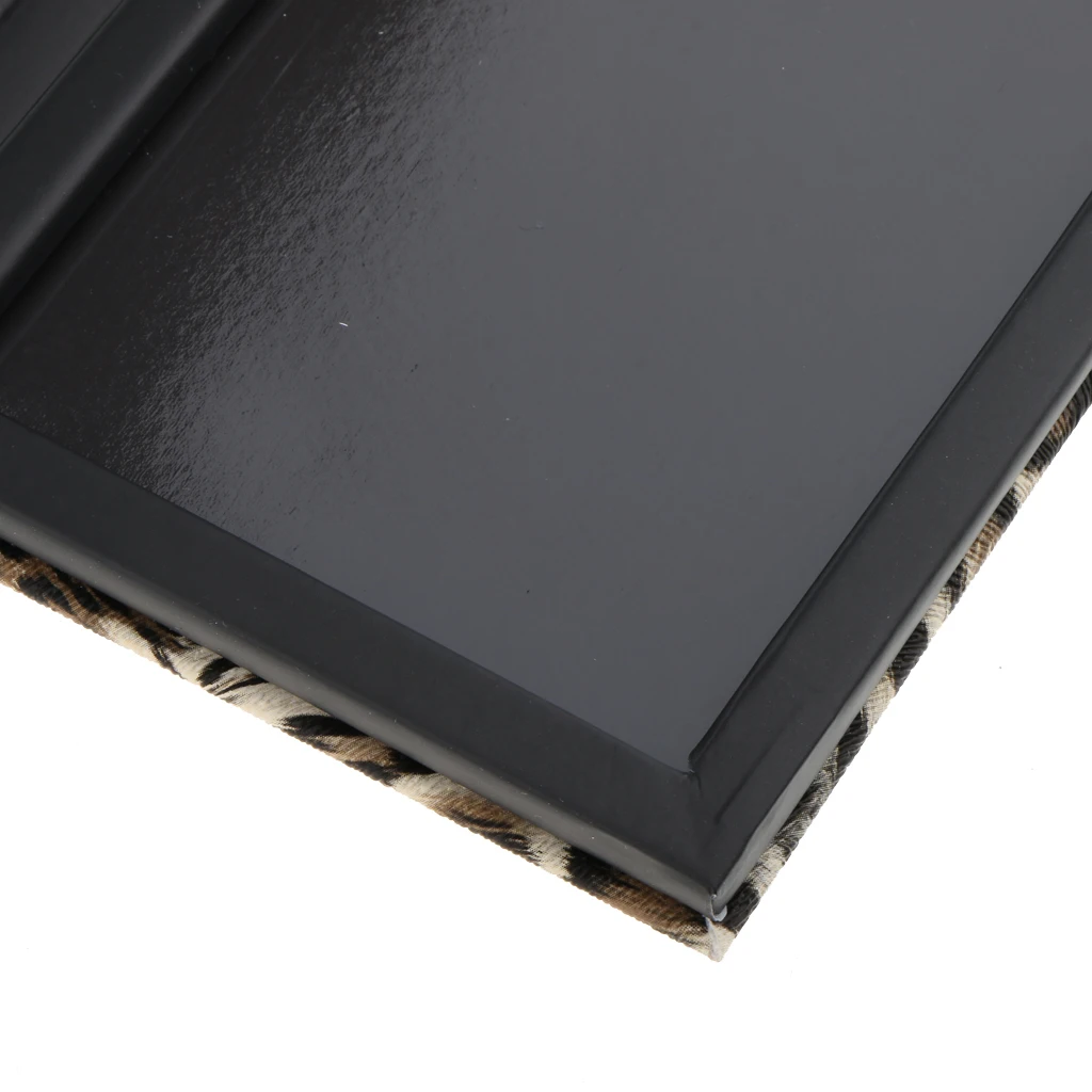 

Пустая Магнитная палитра для макияжа с леопардовым узором для хранения DIY Тени для век Румяна