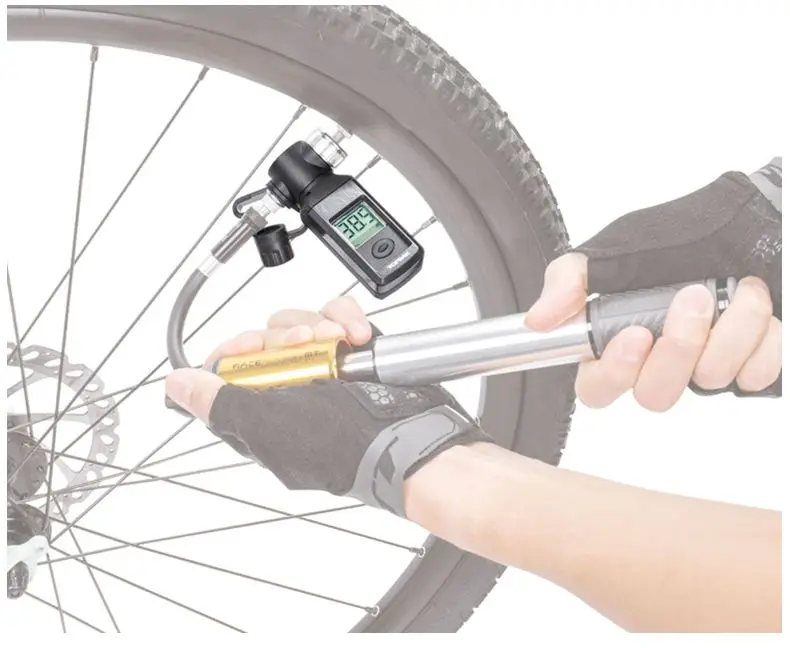 Электронный датчик давления в шинах Topeak 250/300 PSI ЖК-дисплей | Спорт и развлечения