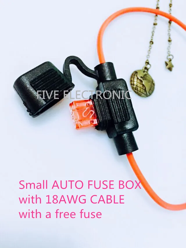 Автоматический предохранитель S # с кабелем 16AWG/18AWG бесплатным предохранителем.