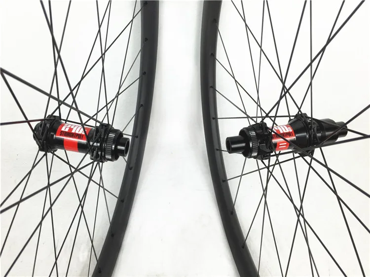 240S BOOST 38 мм широкий ассиметричный 29er углеродный MTB набор колес с сквозной осью