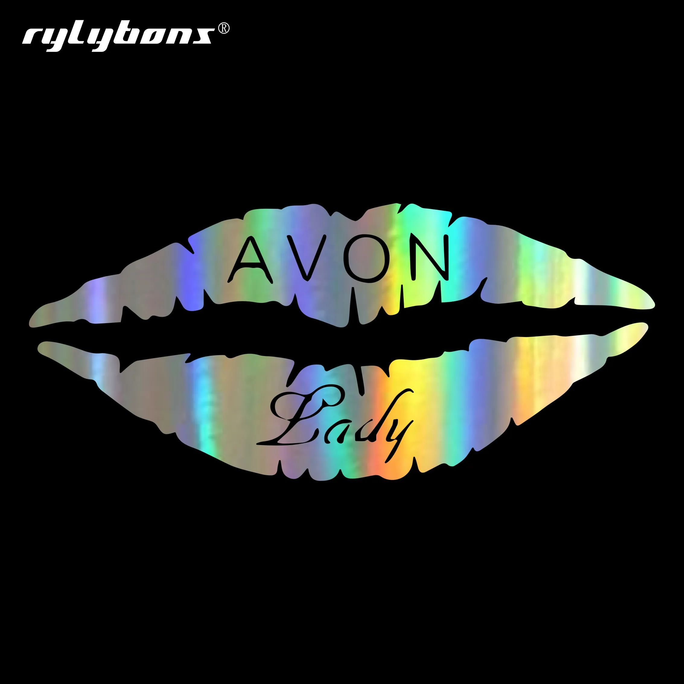 12 6*5 4 см сексуальные горячие губы Avon женские автомобильные наклейки s