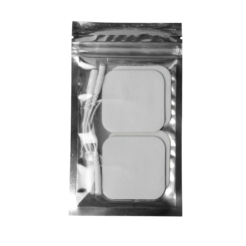 20 пар электродных подушечек с проводящим гелем коробкой для TENS размер блока 5*5 см