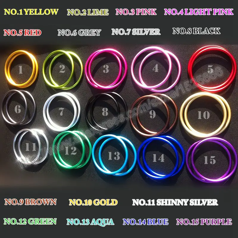 20 шт./10 пар Алюминиевые кольца|ring combination|ring strobering sling rings |